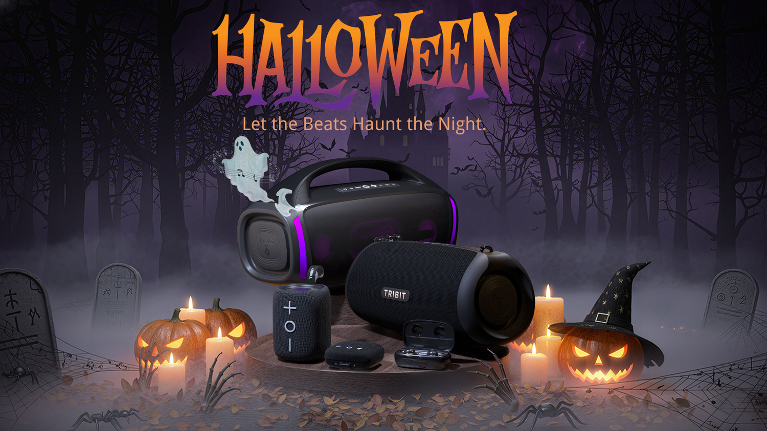 Bring Halloween to Life with Sound from TRIBIT