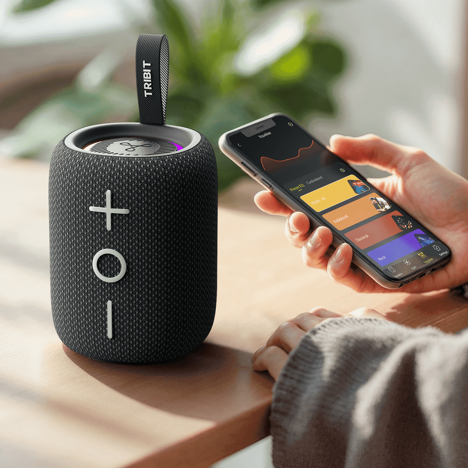TRIBIT StormBox Mini+ Portable Bluetooth Speaker