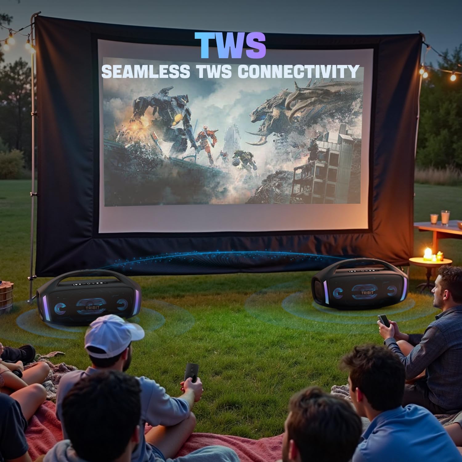 TRIBIT StormBox Blast 2 Portable Bluetooth Speaker