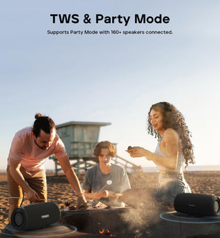 TRIBIT StormBox Lava Portable Bluetooth Speaker