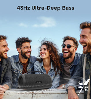 TRIBIT StormBox Lava Portable Bluetooth Speaker