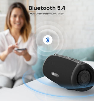 TRIBIT StormBox Lava Portable Bluetooth Speaker