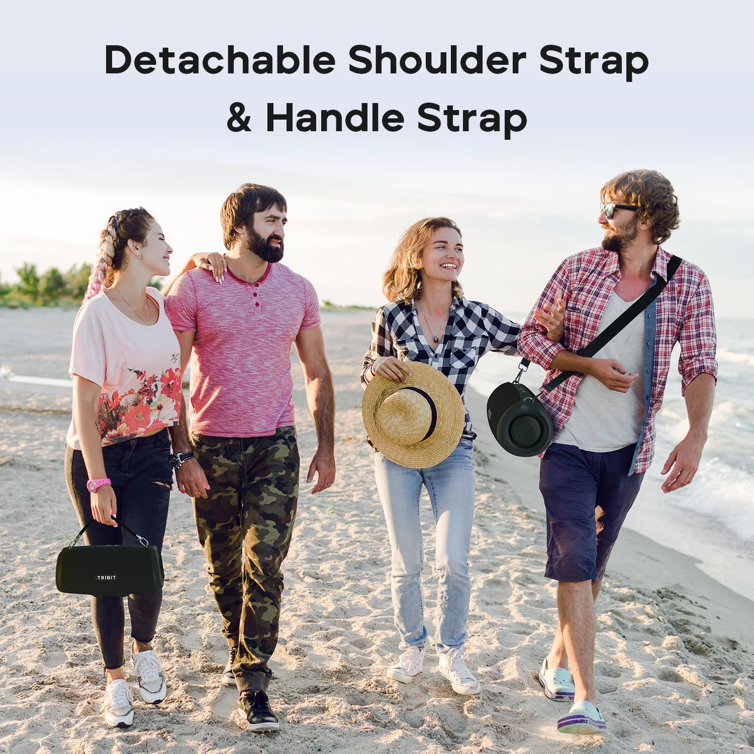 TRIBIT StormBox Lava Portable Bluetooth Speaker