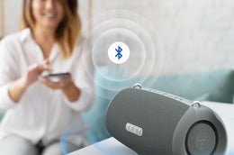 TRIBIT StormBox Lava Portable Bluetooth Speaker