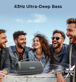 TRIBIT StormBox Lava Portable Bluetooth Speaker