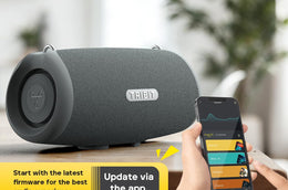 TRIBIT StormBox Lava Portable Bluetooth Speaker