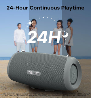 TRIBIT StormBox Lava Portable Bluetooth Speaker