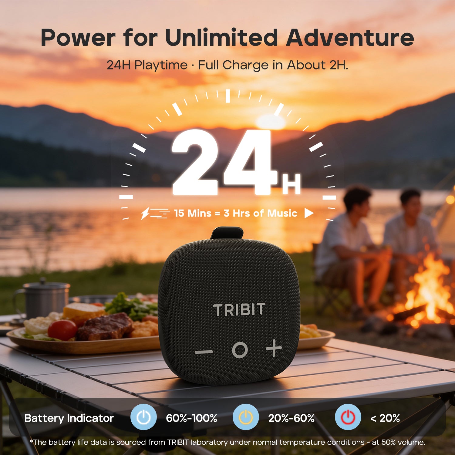 TRIBIT StormBox Micro 3 Portable Speaker