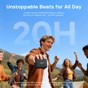 TRIBIT PocketGo Portable Bluetooth Speaker